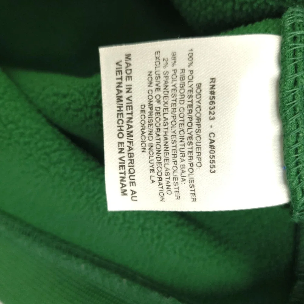 Nike Therma-FIT Pullover Mens XL Green Crew Neck Long Sleeve Fleece Top Athletic